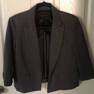 Dark gray blazer